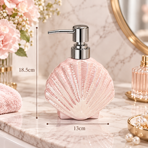 Pearl Shell Soap Dispenser