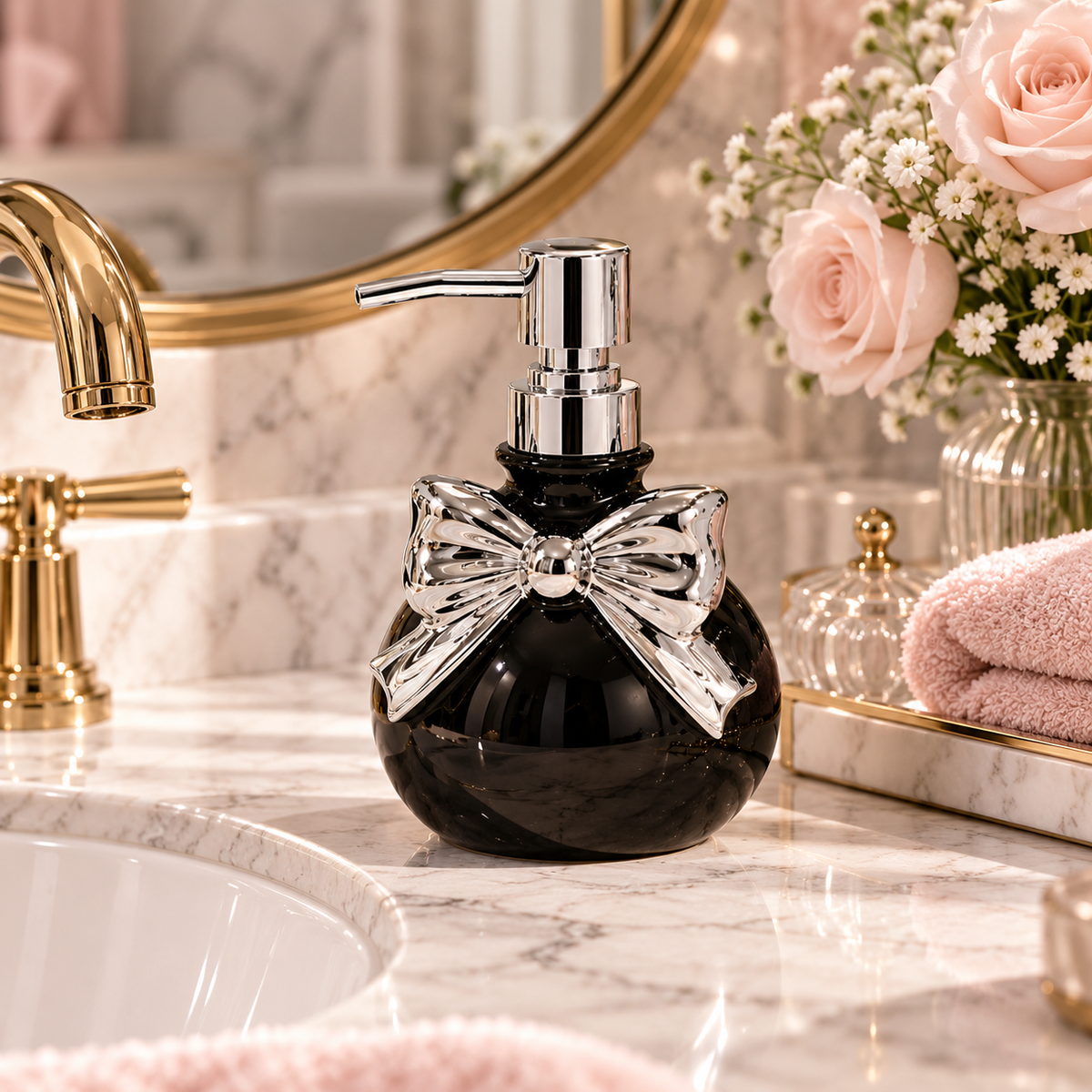 Signature Bow Soap Dispenser