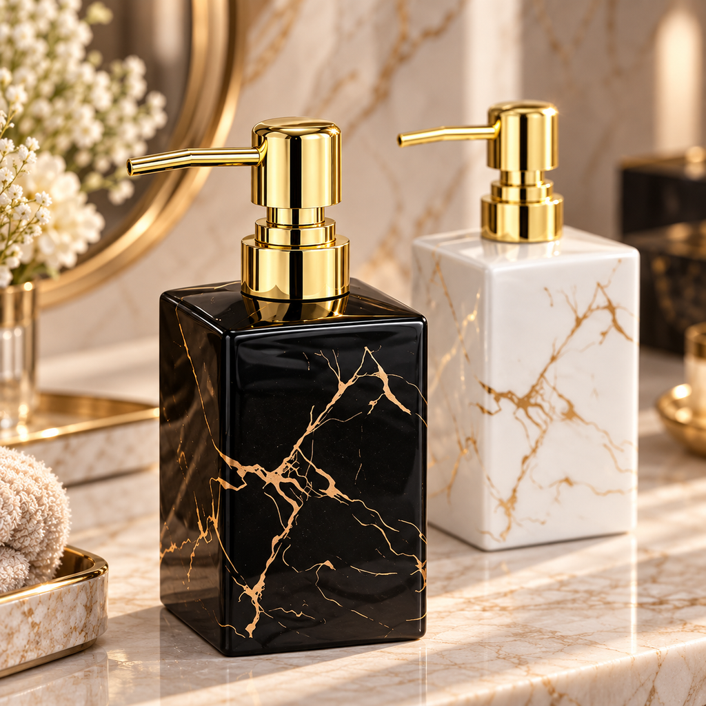 Marble Luxe Soap Dispenser
