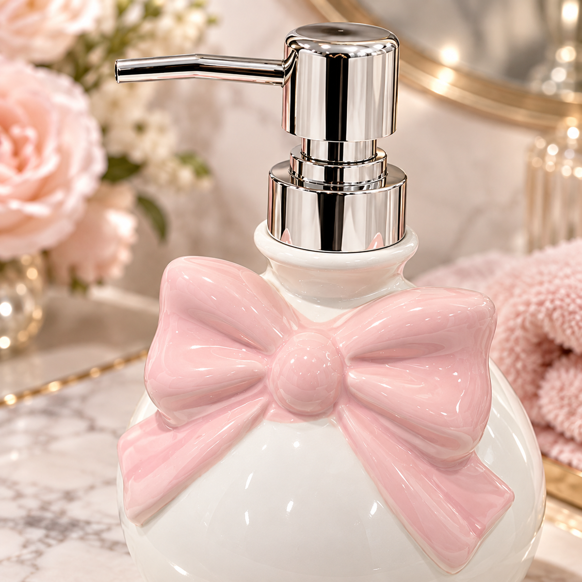 Signature Bow Soap Dispenser