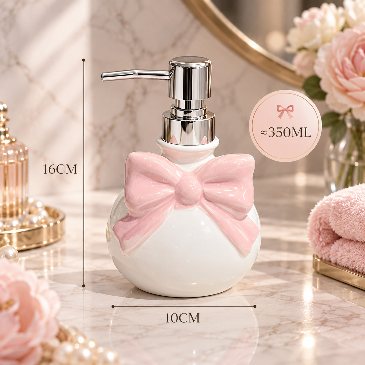 Signature Bow Soap Dispenser